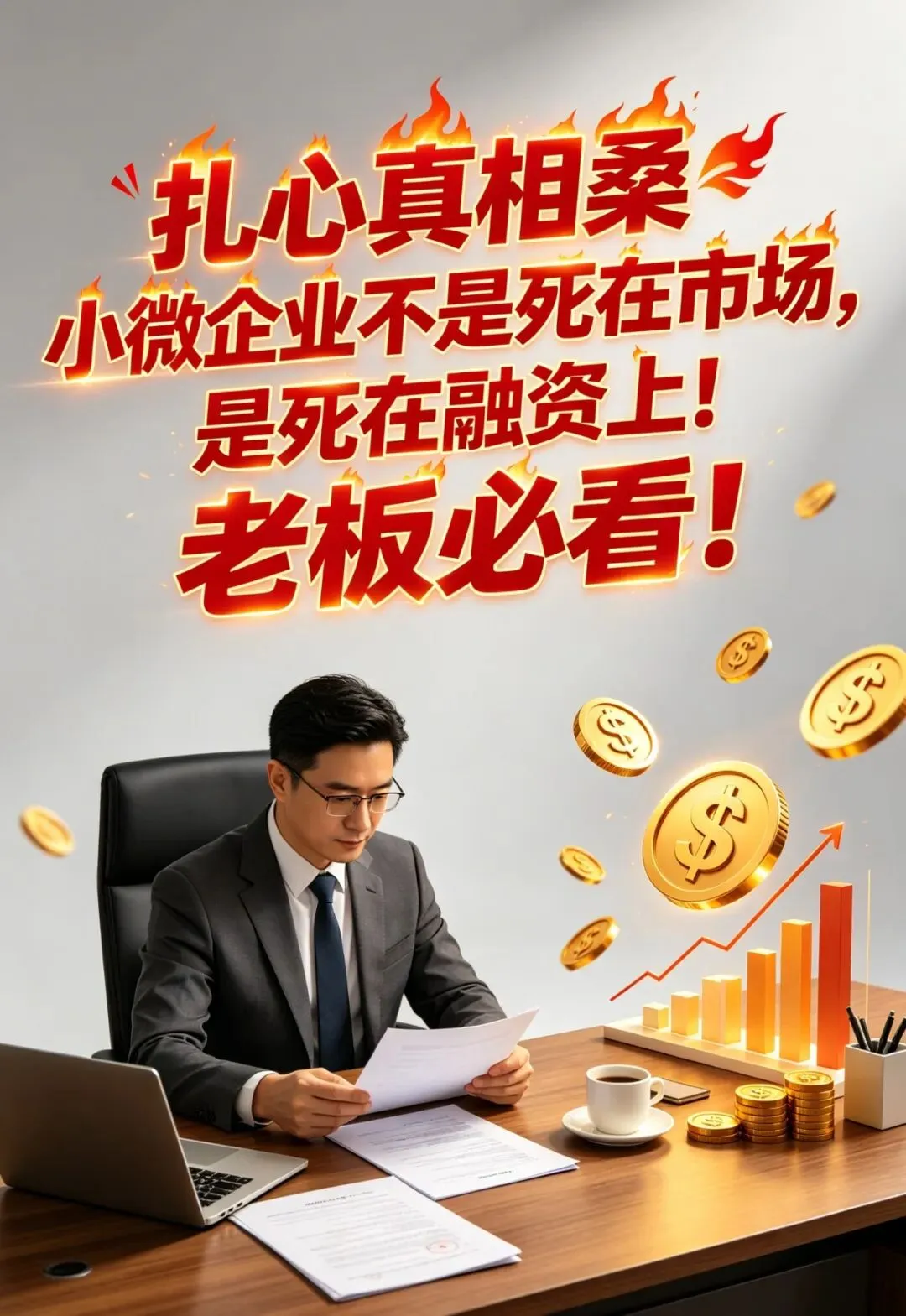 扎心真相 小微企业不是死在市场,是死在融资上!老板必看