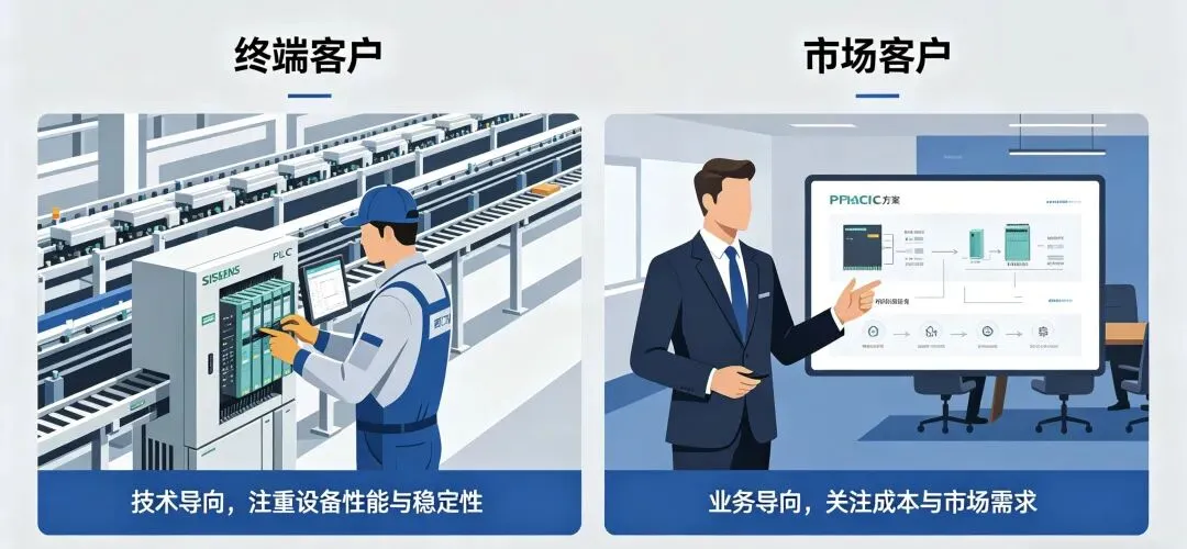 做西门子PLC生意,选终端客户还是市场客户?