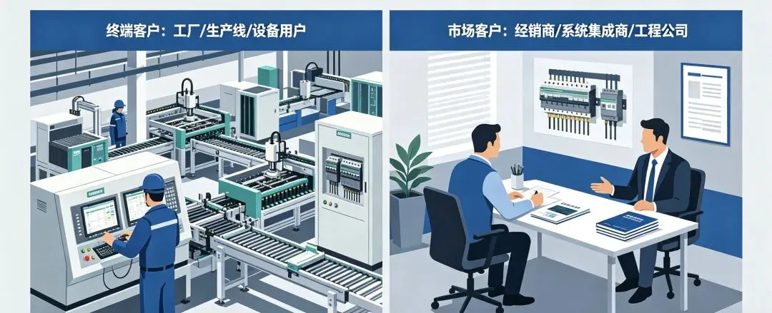 做西门子PLC生意,选终端客户还是市场客户?