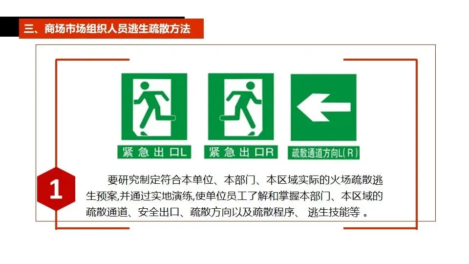 商场市场消防安全培训