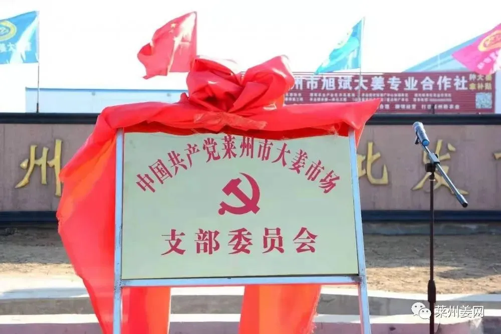 4月12日莱州吕村大姜市场