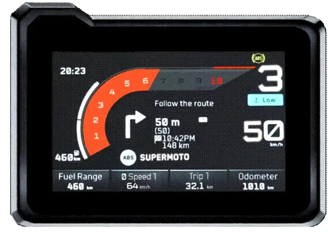 国际市场也卷配置,KTM 160 Duke TFT版本海外上市,仪表还是大屏香