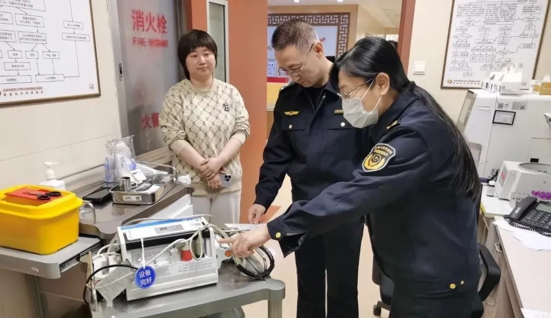 市市场监管局经开区分局开展医疗计量器具专项检查