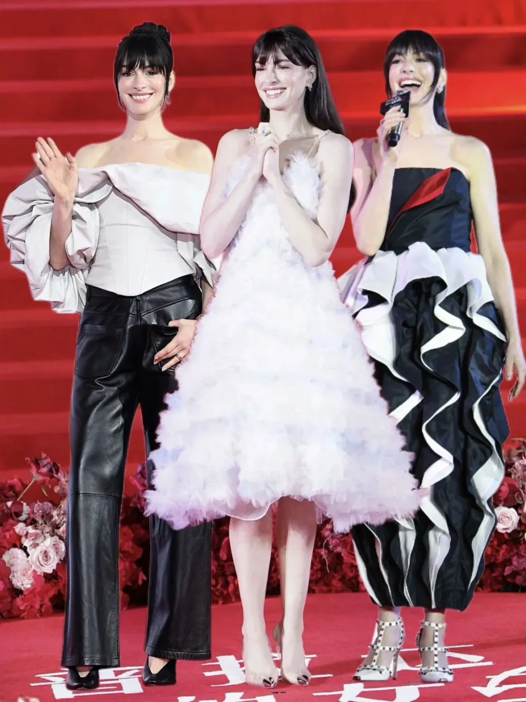 安妮·海瑟薇的裙子是从义乌小商品市场批的吗?