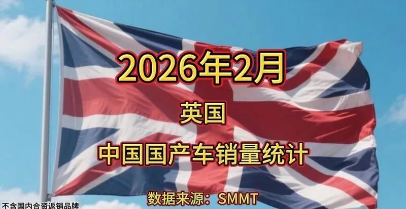 3月中国车企在英市场份额翻倍,“英国哪见过这样的增长速度”