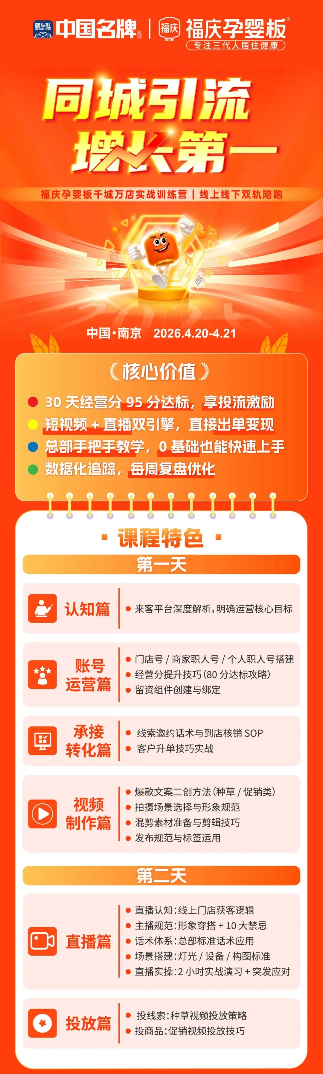 最低成本,最强获客!短视频实战训练营第6期火热报名中