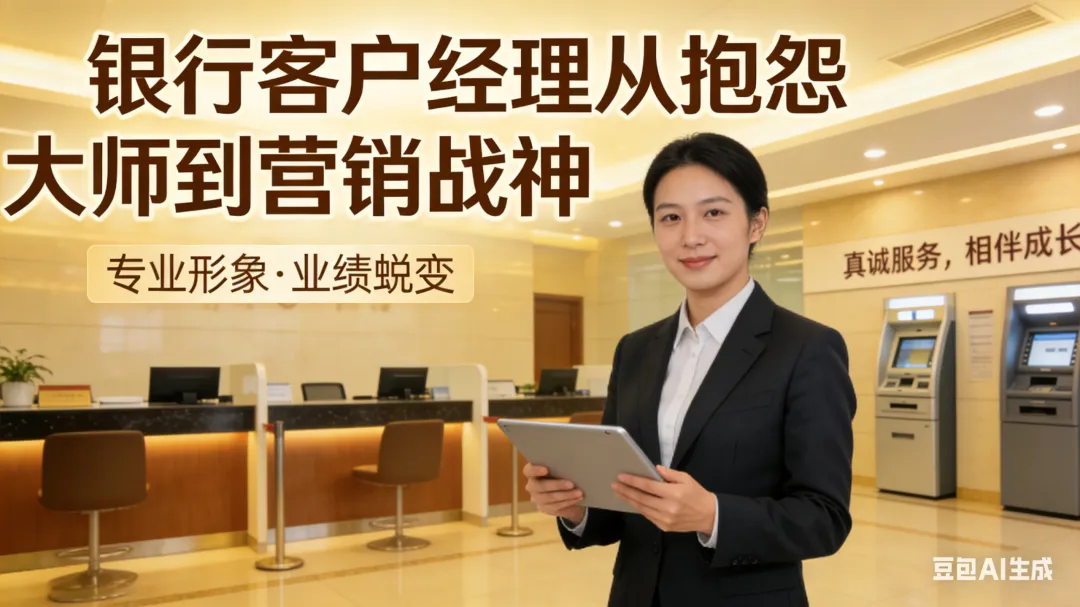 客户经理从’抱怨大师’到’营销战神’