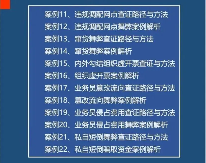 新品首发:营销舞弊审计实战