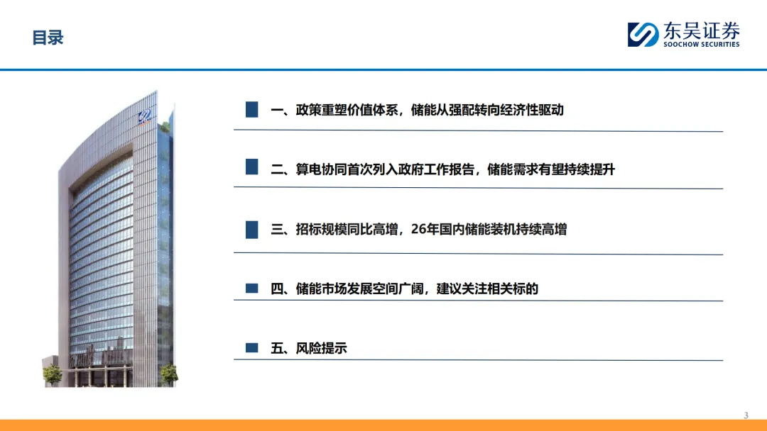 『研报』储能行业:政策催化叠加市场驱动,国内储能有望打开成长空间