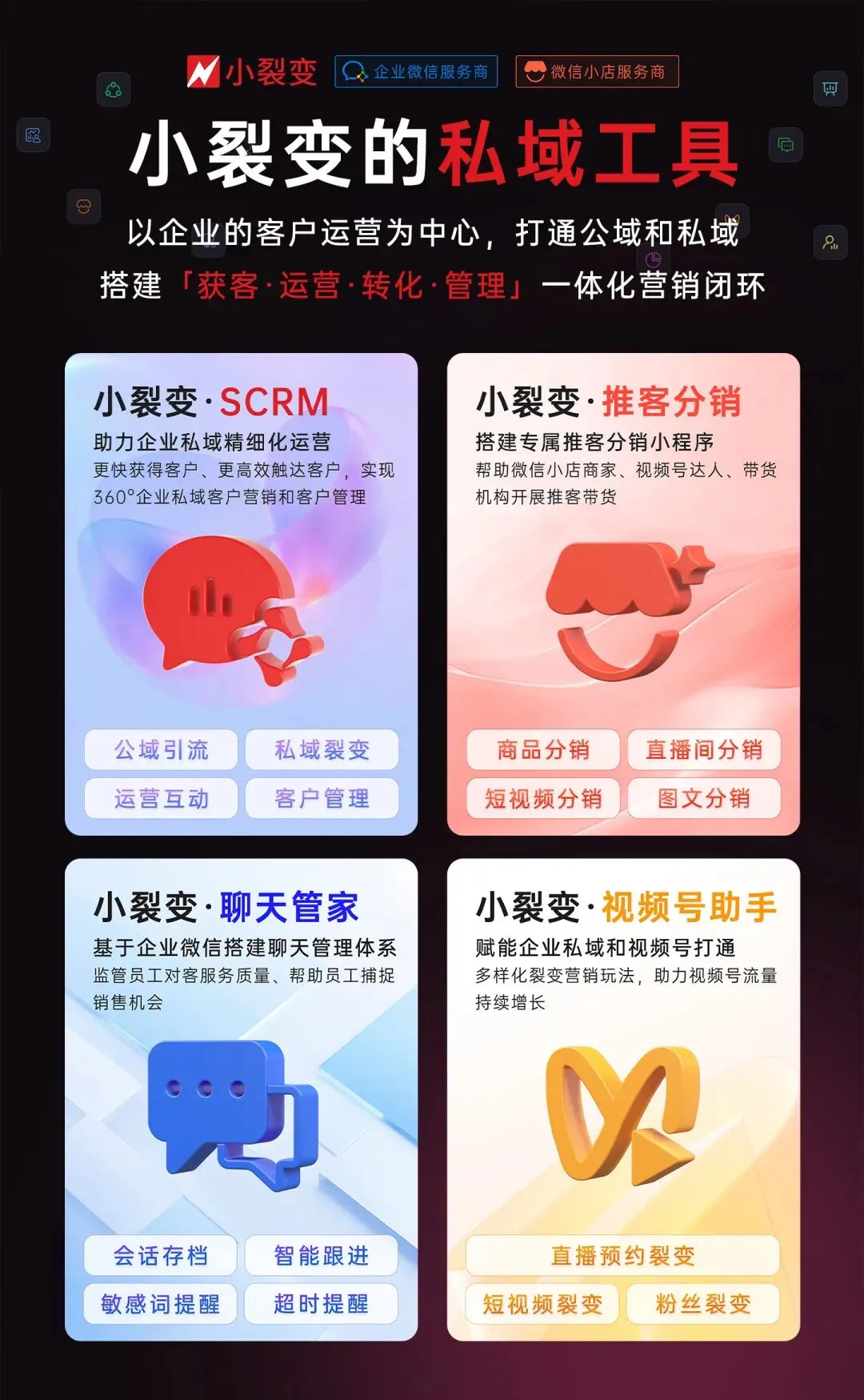 AI驱动的数字化营销技术服务商,小裂变确认参展2026 Foodaily创新博览会