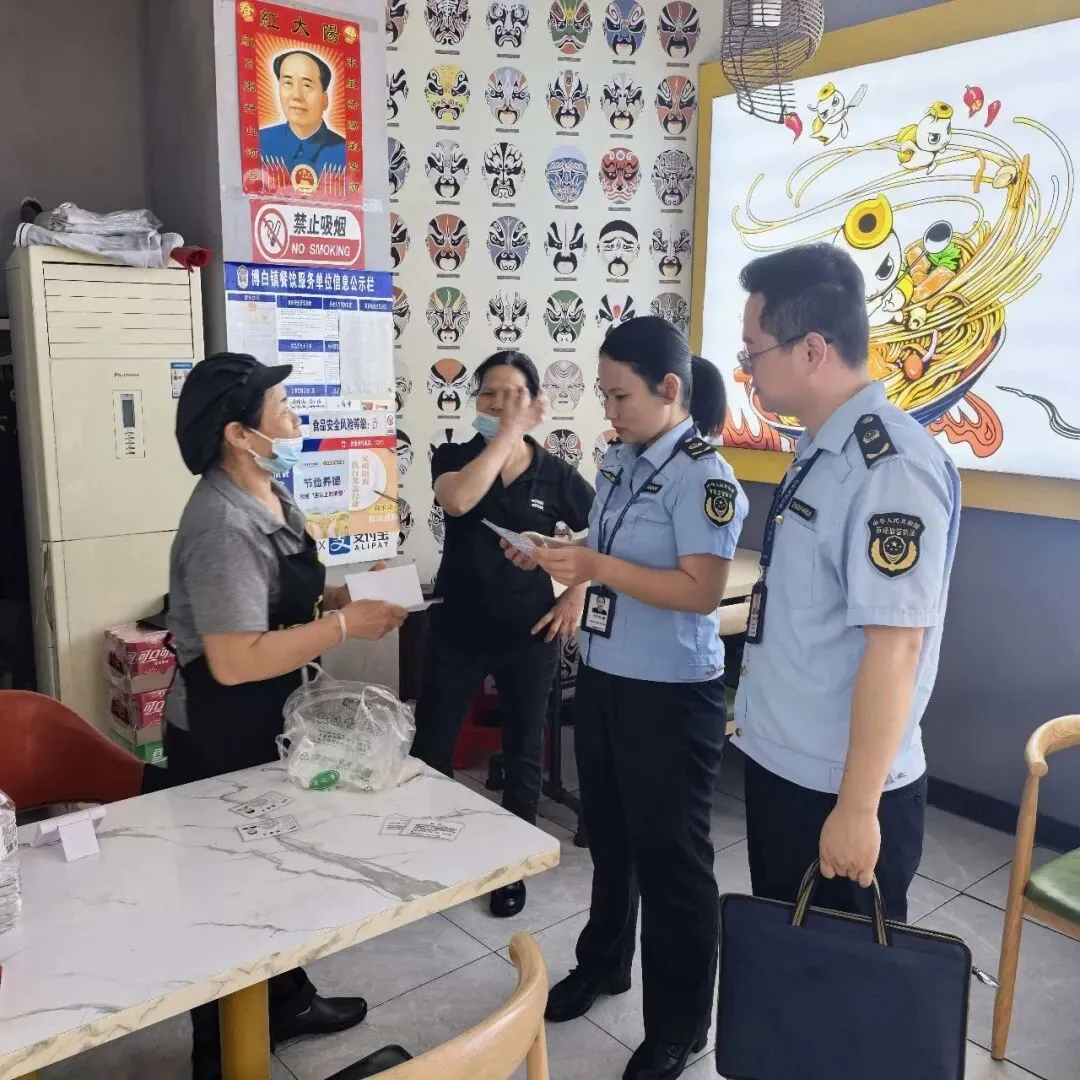 博白县市场监管局开展网络餐饮食品安全专项治理 守护群众“舌尖上的安全”