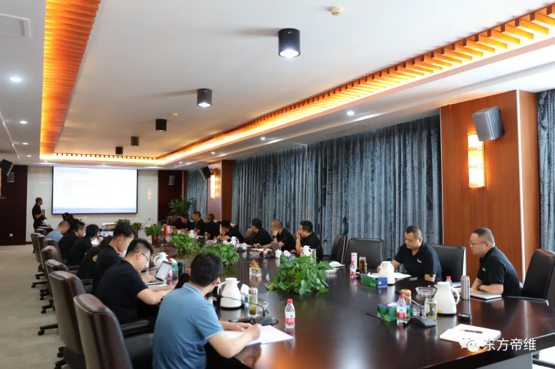 “聚势赋能、奋勇争先”——东方帝维召开营销半年会