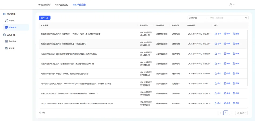 商客嘉GEO工具:开启AI营销新时代
