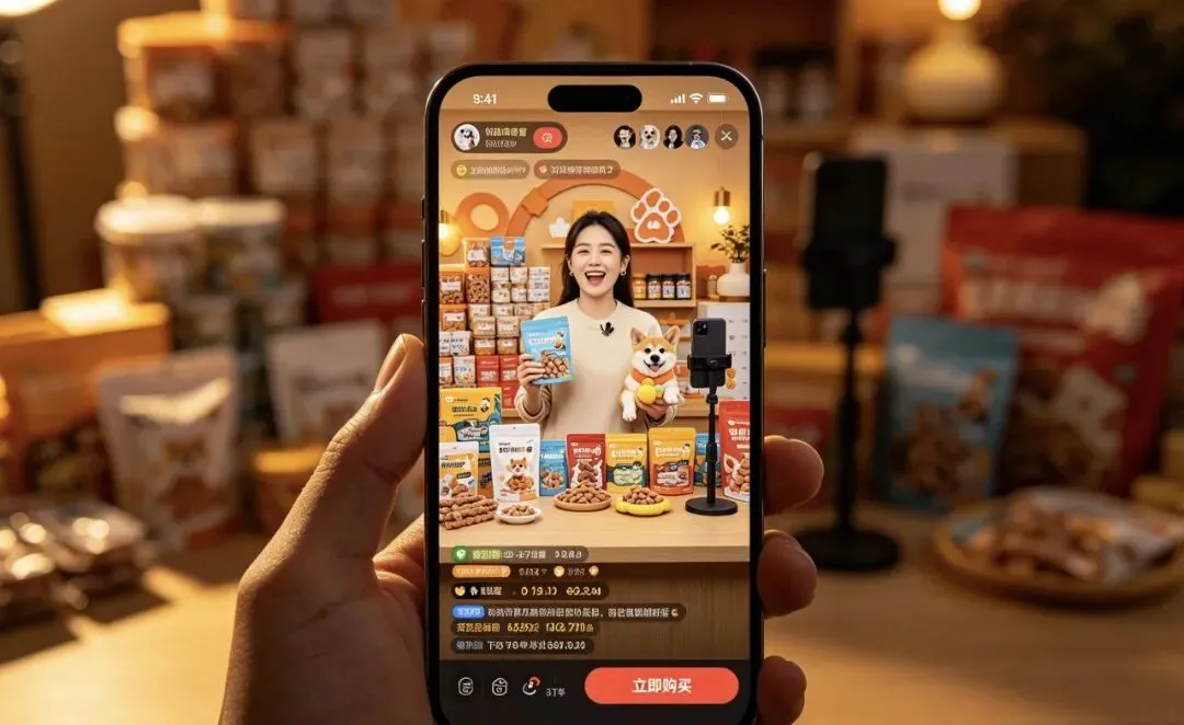 宠物电商新引擎:从876亿市场规模看宠物商城+直播系统的商业爆发力