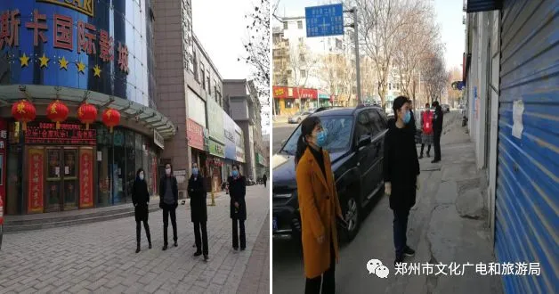 战“疫”|上街区文化市场执法大队坚守一线 确保疫情防控措施落实到位