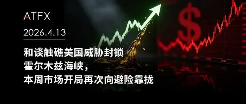 和谈触礁美国威胁封锁霍尔木兹海峡,本周市场开局再次向避险靠拢
