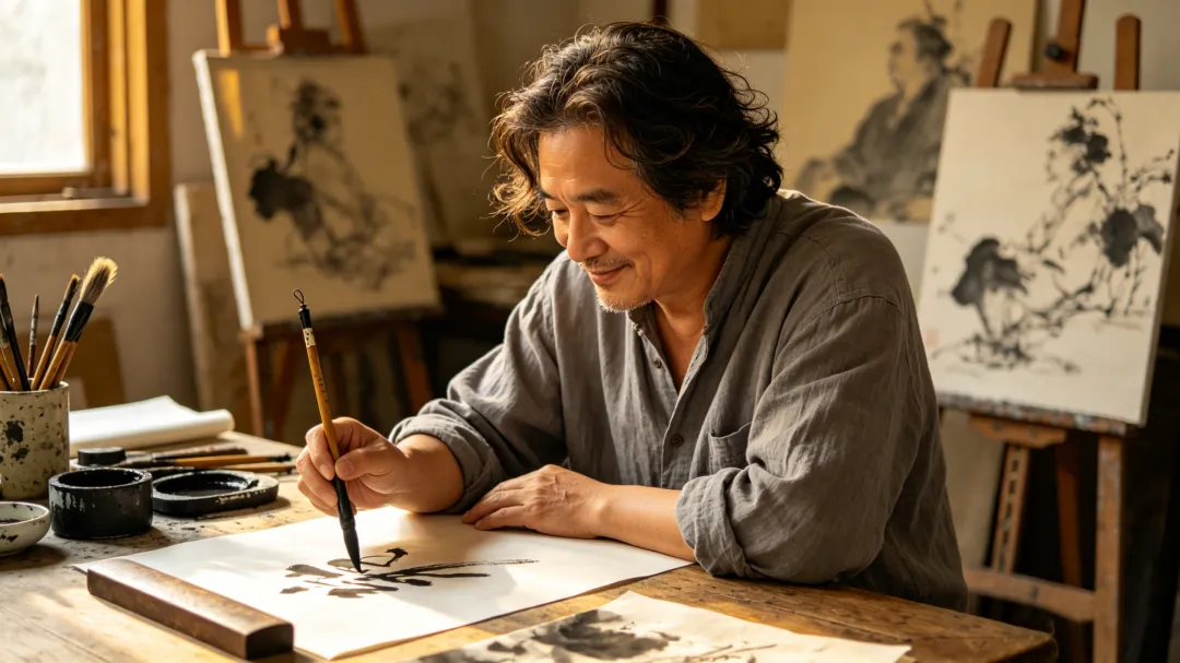 书画市场遇冷,无公职画家的自救:先稳住心,再守住笔