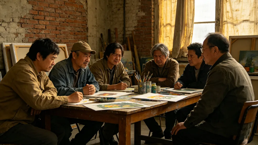 书画市场遇冷,无公职画家的自救:先稳住心,再守住笔