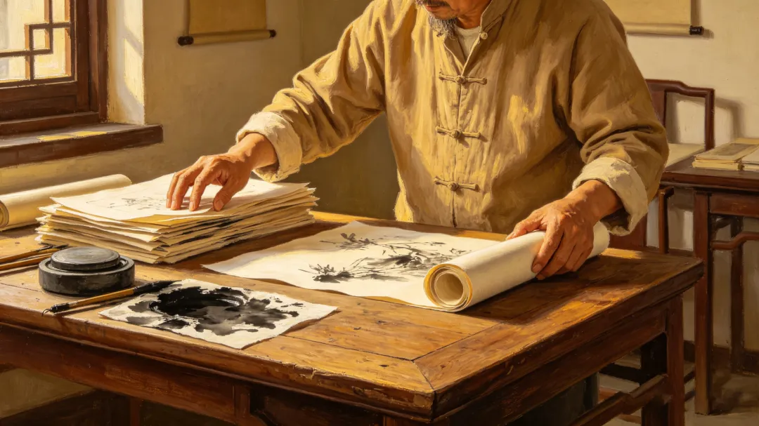 书画市场遇冷,无公职画家的自救:先稳住心,再守住笔