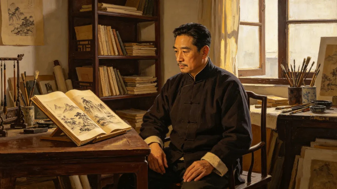 书画市场遇冷,无公职画家的自救:先稳住心,再守住笔