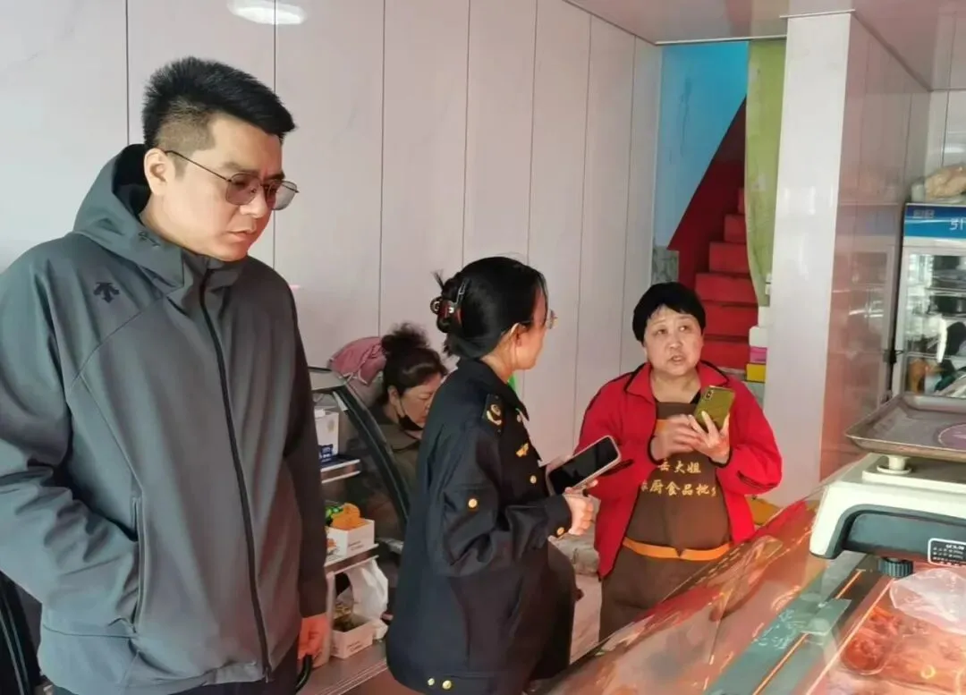 梅河口市市场监督管理局红梅市场监督管理分局开展肉类专项检查 筑牢食品安全防线