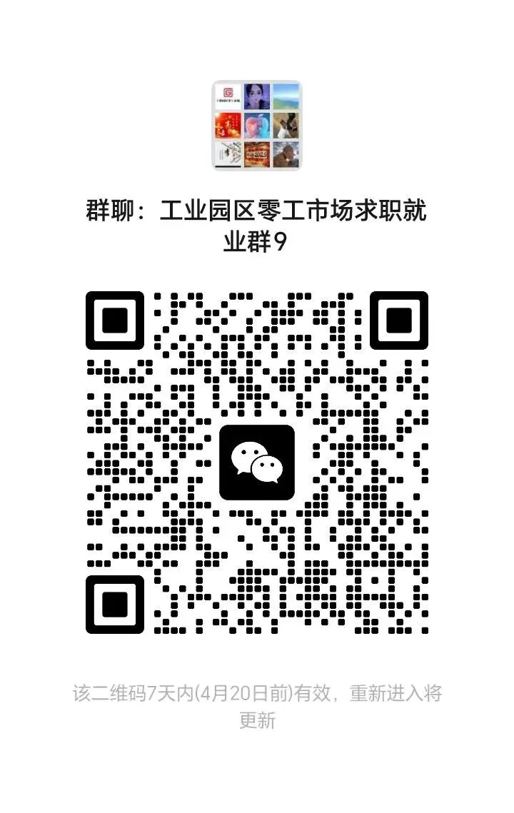 濮阳市工业园区零工市场-4月13日招聘公告