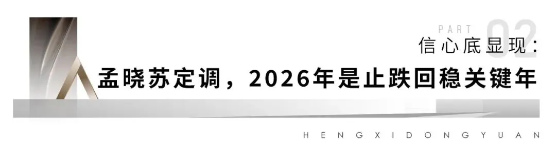 定调!2026楼市止跌回稳实锤,政策+市场双向发力,窗口期已至