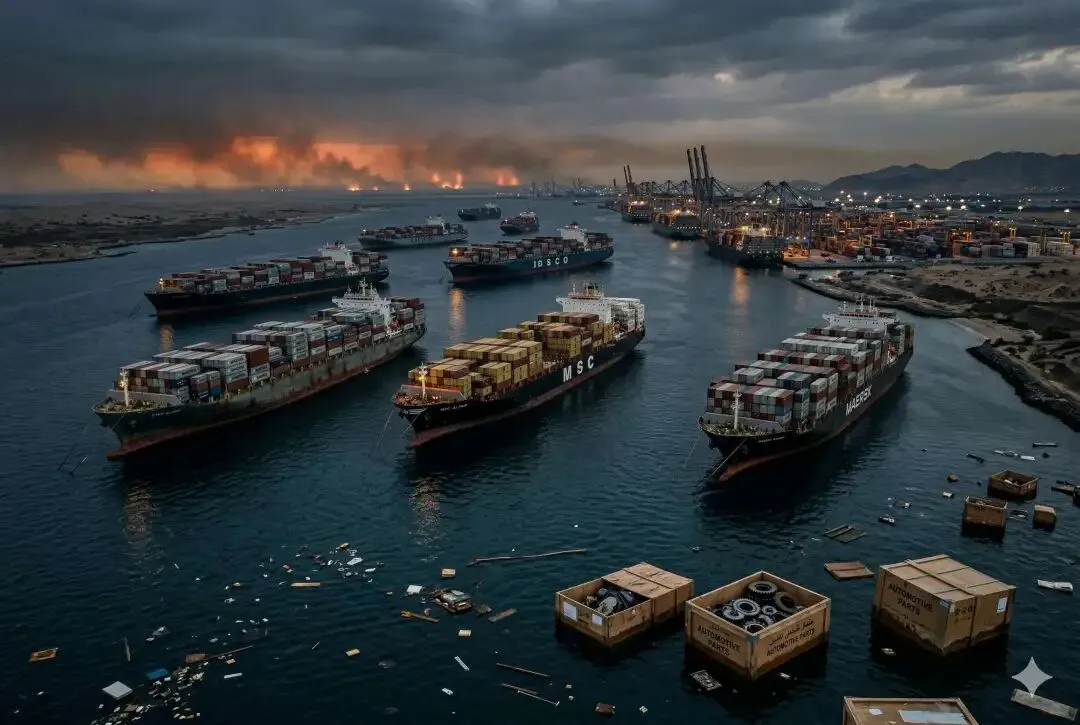 中东市场塌了,你的下一站在哪里?这张欧亚新路线图,汽配人必看