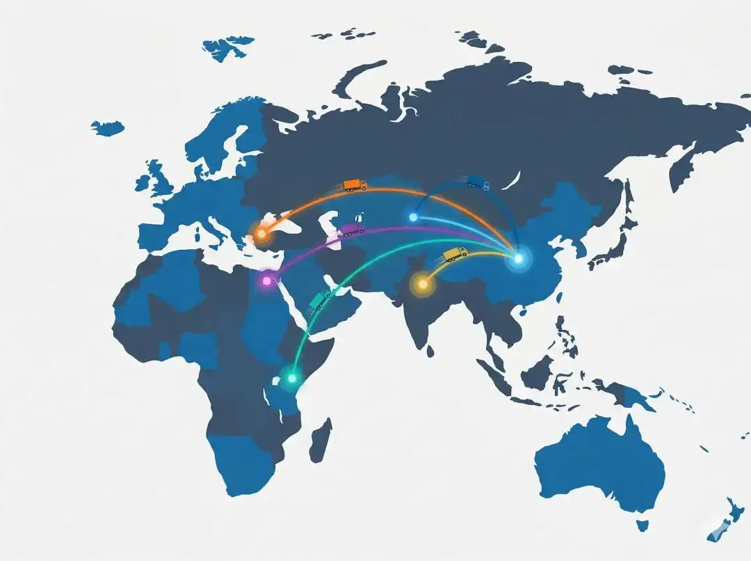 中东市场塌了,你的下一站在哪里?这张欧亚新路线图,汽配人必看