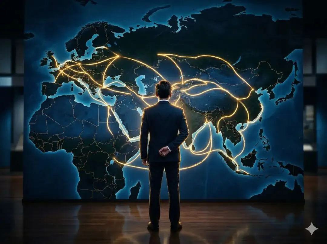 中东市场塌了,你的下一站在哪里?这张欧亚新路线图,汽配人必看