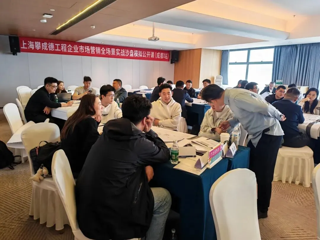 工程企业市场营销实战沙盘