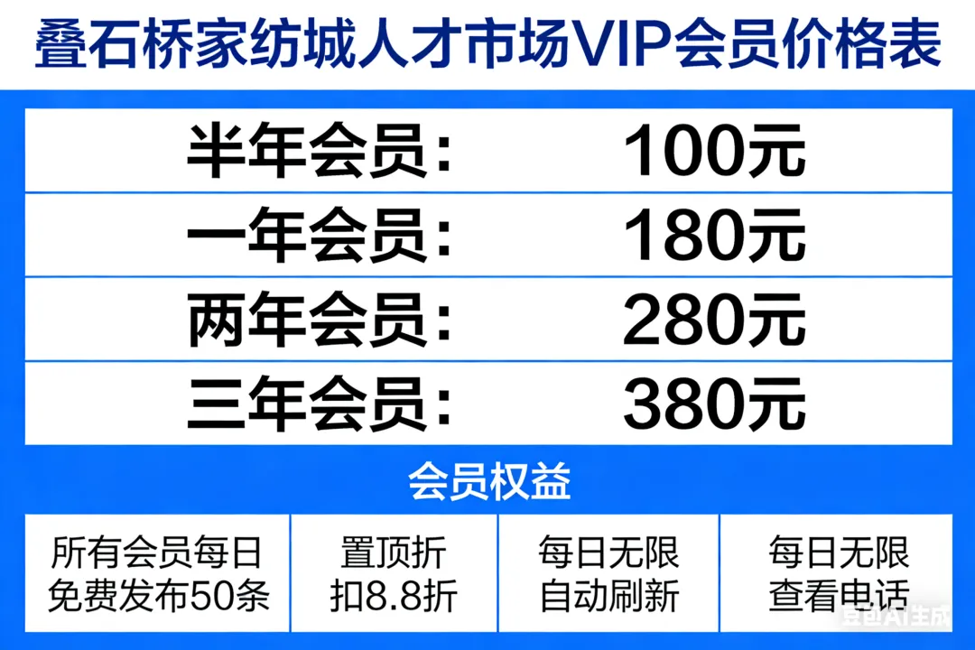 叠石桥最新招工 | 人才市场 | 4月13日更新