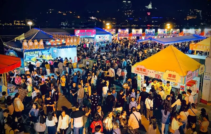 2026延平 [后厂农贸市场]前停车场大型光影瀑布美食.娱乐.游园会4月17日盛大开幕!全场免门票