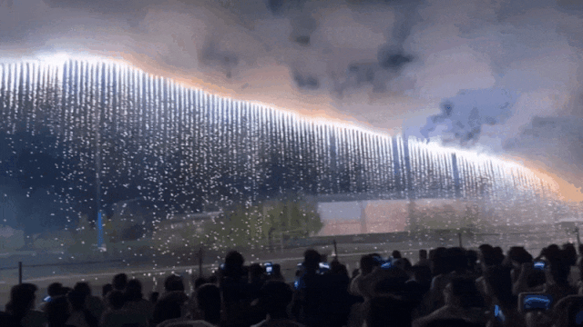 2026延平 [后厂农贸市场]前停车场大型光影瀑布美食.娱乐.游园会4月17日盛大开幕!全场免门票