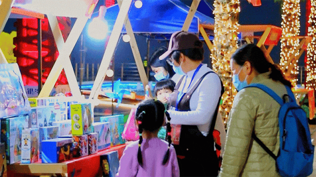 2026延平 [后厂农贸市场]前停车场大型光影瀑布美食.娱乐.游园会4月17日盛大开幕!全场免门票