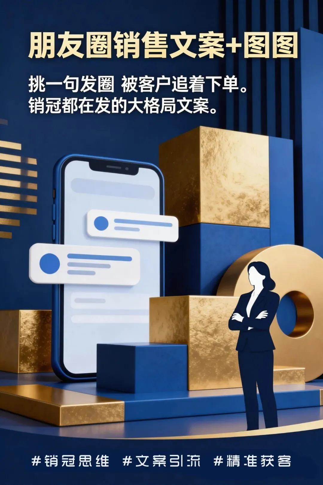 朋友圈销售文案+配图(23)高情商销售句子,每天发一条,业绩蹭蹭暴增