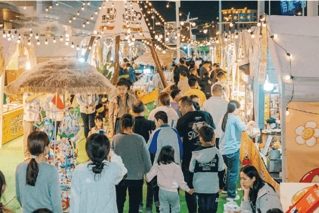 2026延平 [后厂农贸市场]前停车场大型光影瀑布美食.娱乐.游园会4月17日盛大开幕!全场免门票