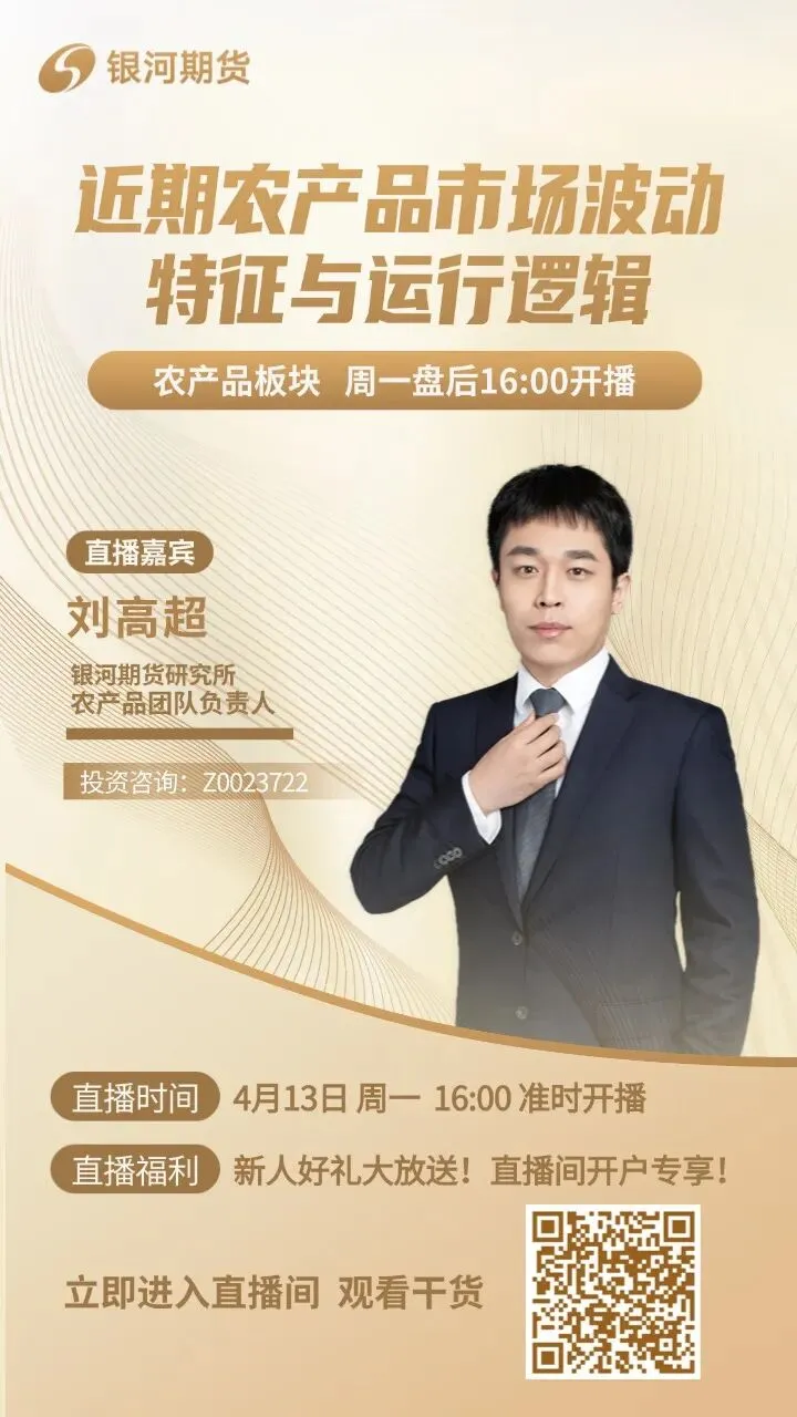 【银河期货直播】近期农产品市场波动特征与运行逻辑