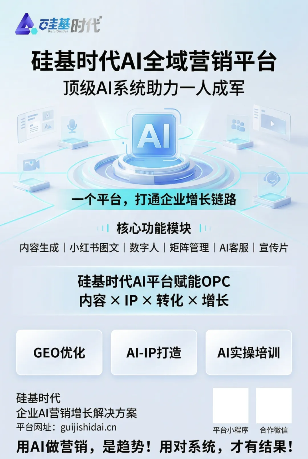 AI全域营销:不用懂技术,点几下鼠标就能一键生成