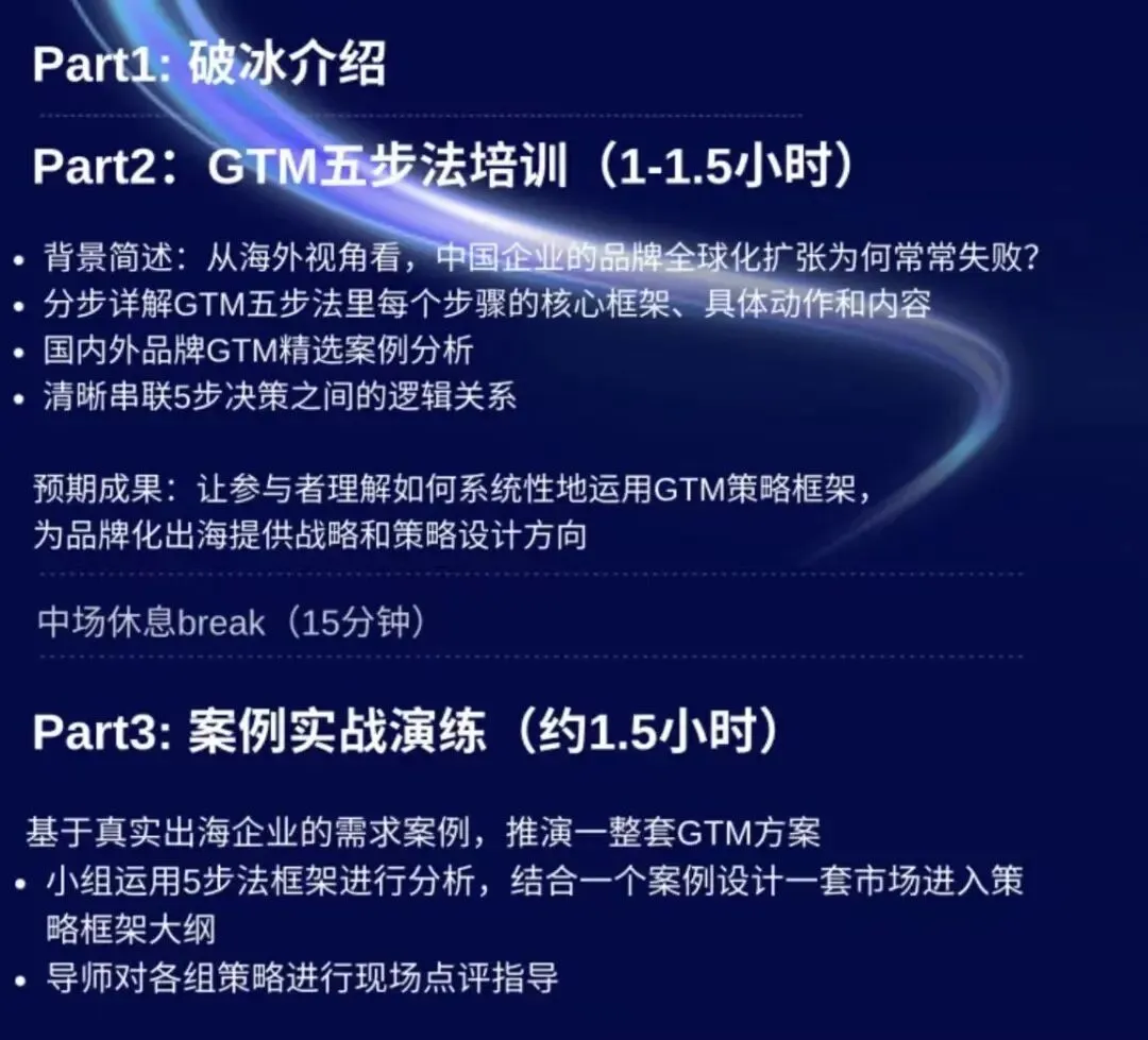 活动预告|海外市场进入战略闭门实战工作坊