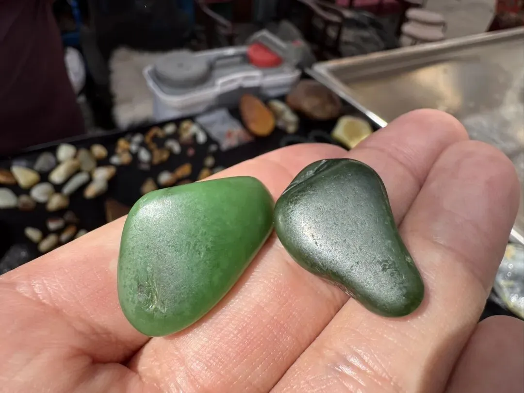 关于碧玉子料,市场上的那些“仿冒”品