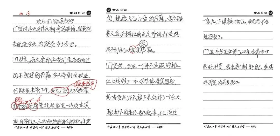 百字作文4:欢乐的跳蚤市场