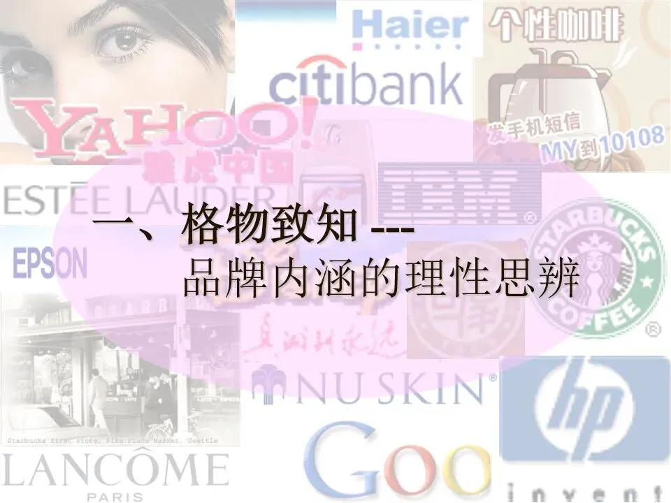 品牌策略与市场营销 | 105页