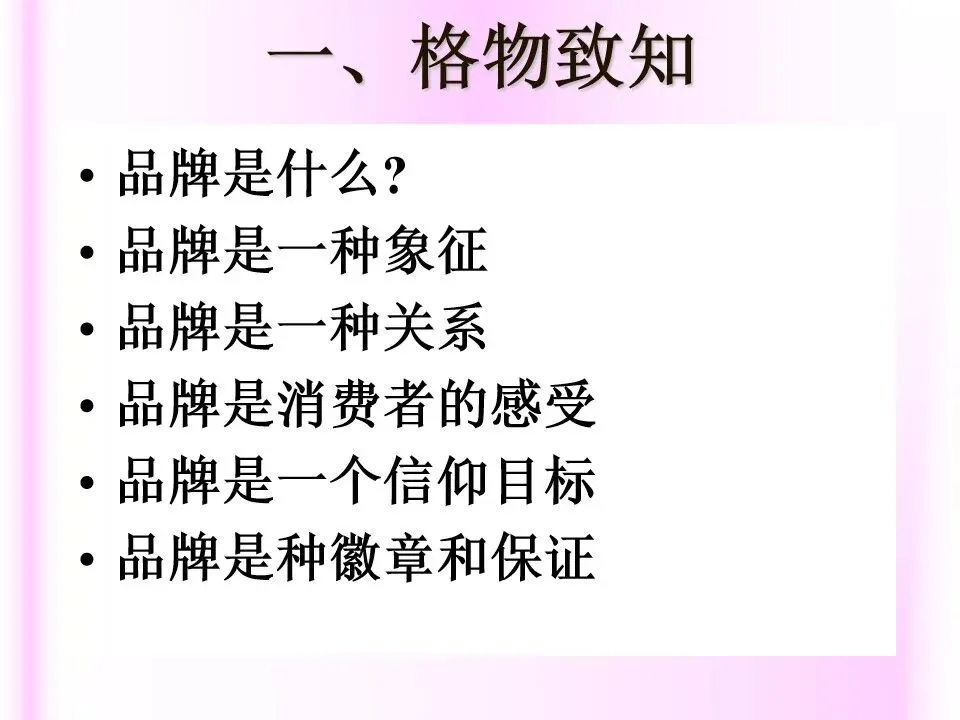 品牌策略与市场营销 | 105页