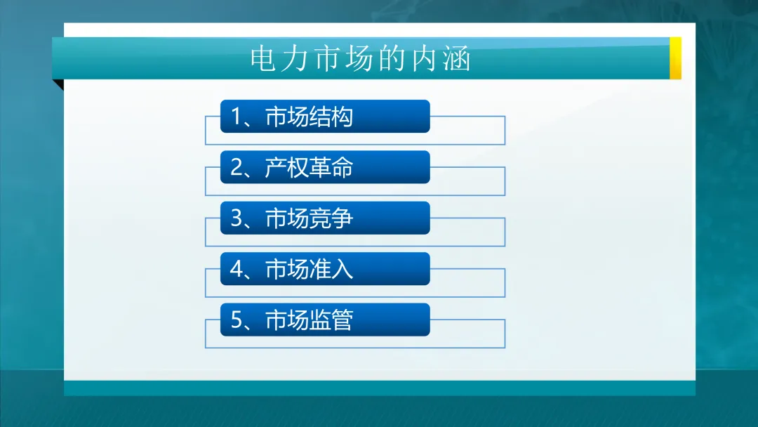 推荐学习:清华大学-电力市场概论全套课件