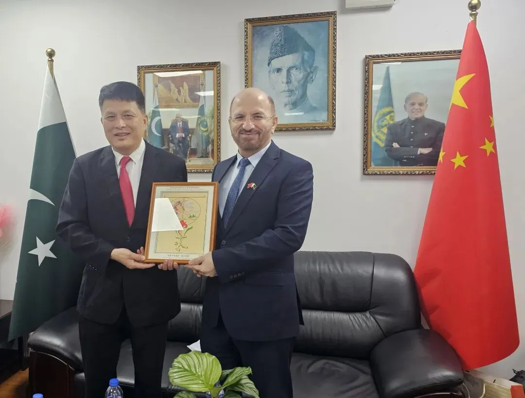 深化中巴经贸合作 共拓海外市场新空间 | 阳江市政企代表团拜访巴基斯坦驻广州总领事馆