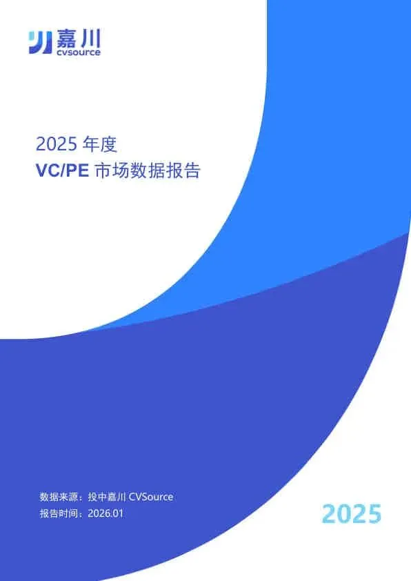 2025年度VC/PE市场数据报告