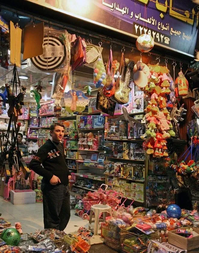 美国摄影师镜头下2008年叙利亚市场 一切都美好