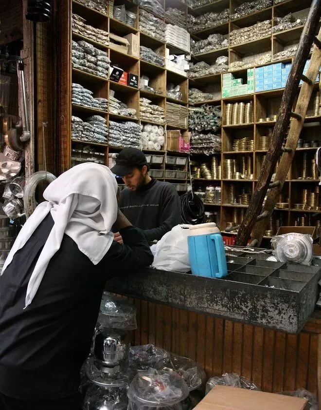 美国摄影师镜头下2008年叙利亚市场 一切都美好