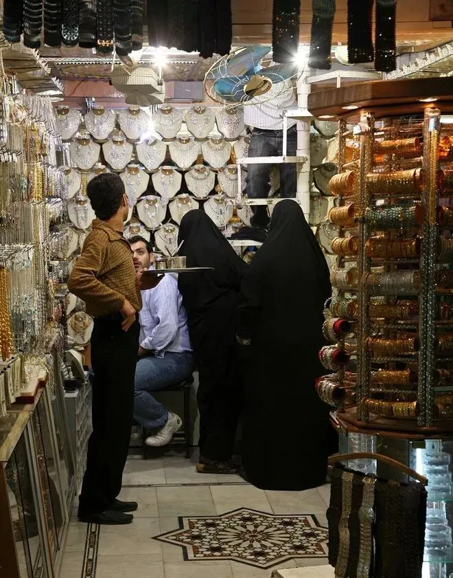 美国摄影师镜头下2008年叙利亚市场 一切都美好